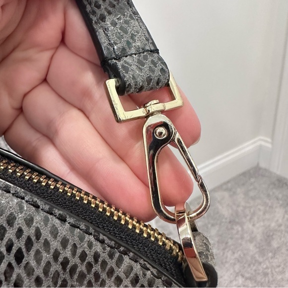 Kate Spade Parliament Square Exotic Savannah Satchel Bag In Snakeskin - Picture 9 of 16